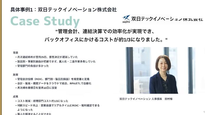双日テックイノベーションの改善事例